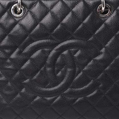 Chanel Caviar Quilted Grand Shopping Tote GST Black 11 of 11