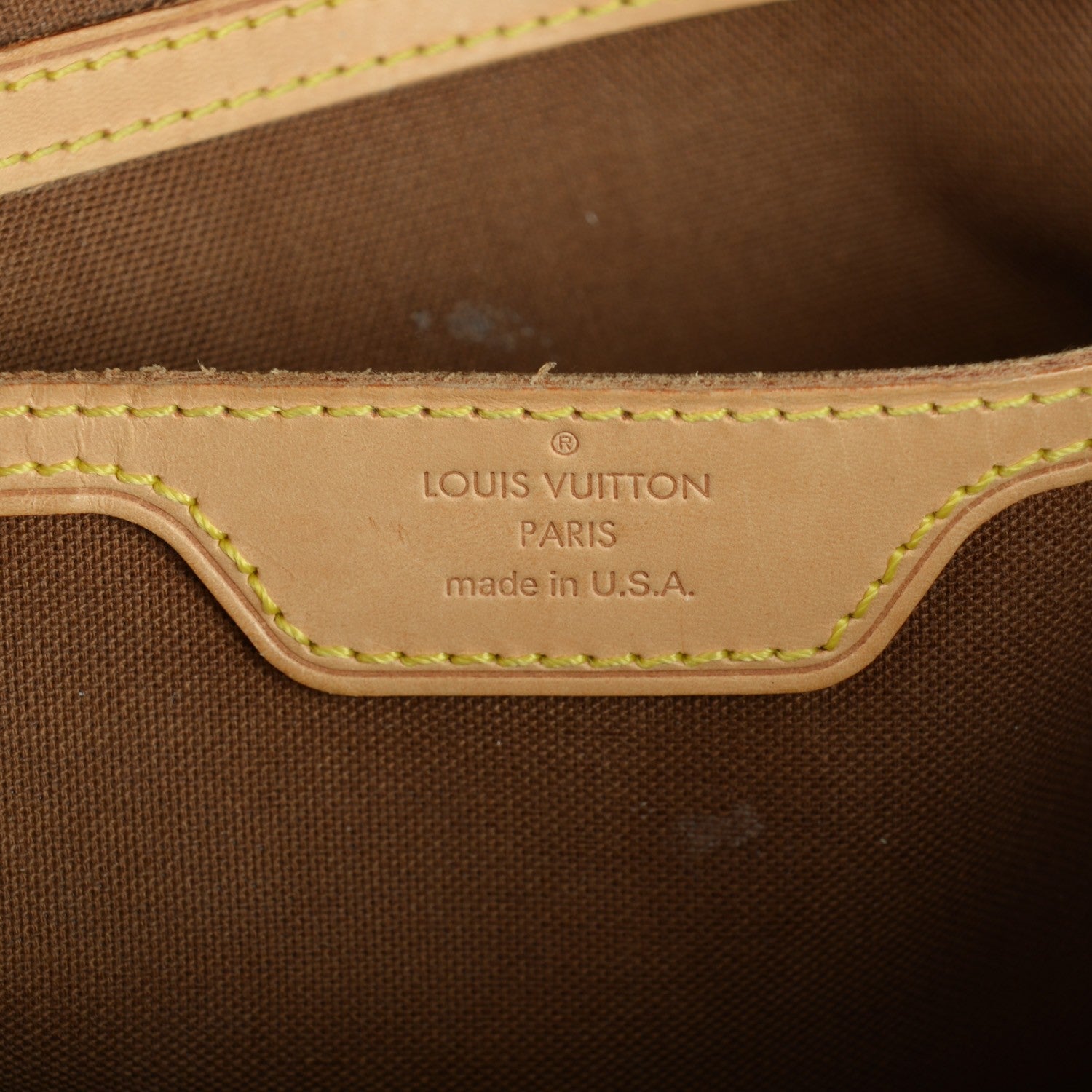 Louis Vuitton Monogram Cabas Mezzo 8 of 11