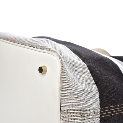 Burberry Canvas Mega Check Medium Ashby Hobo White 12 of 16