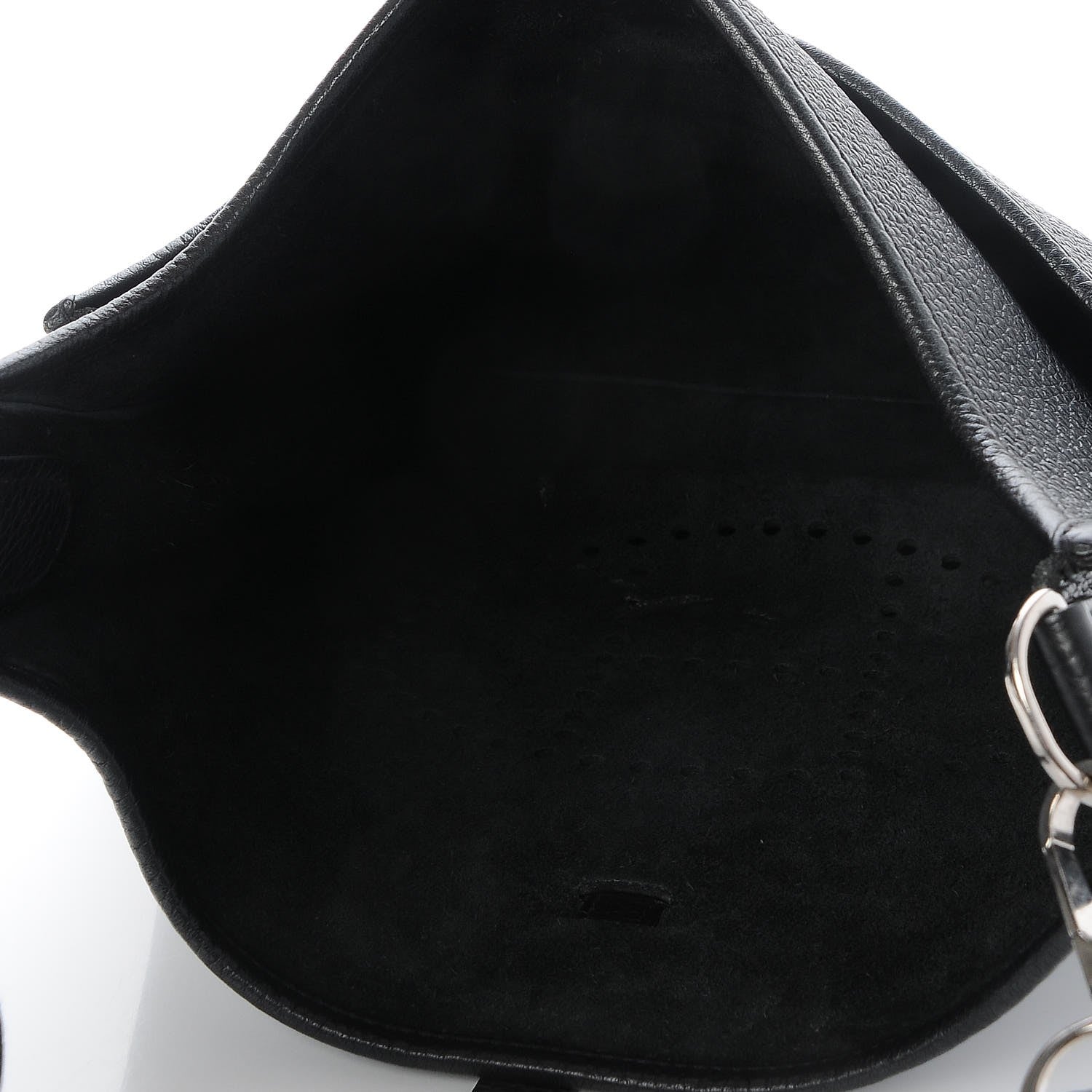 Hermes Taurillon Clemence Evelyne III PM Black 5 of 7