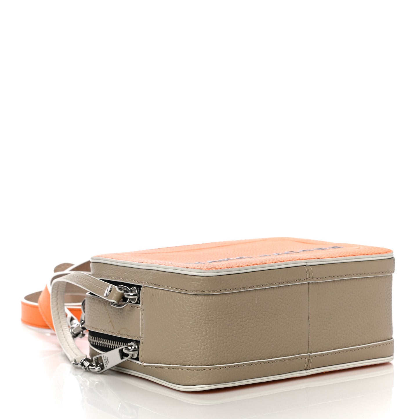 Calfskin The Box 20 Crossbody Orange