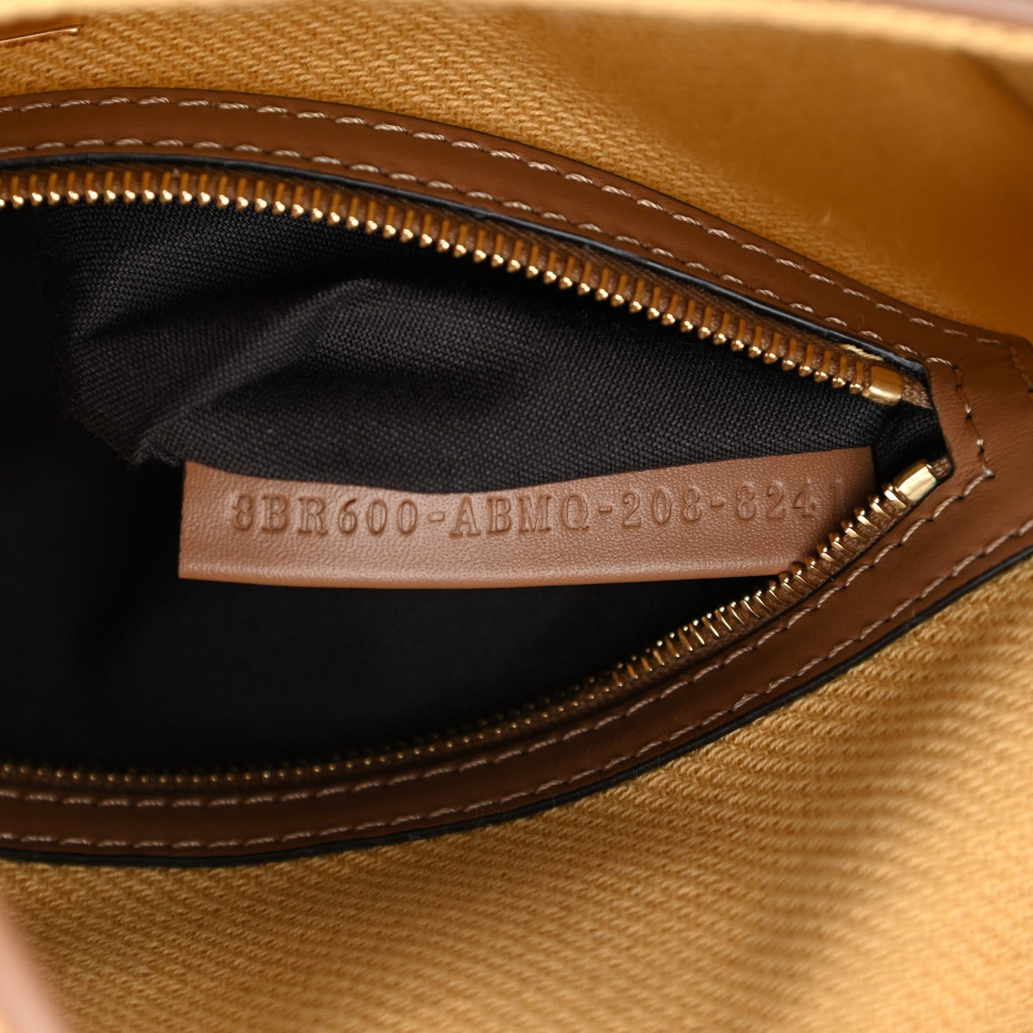 Fendi Raffia Vitello King Lucido FF Embroidered Baguette Grano Sand 7 of 10