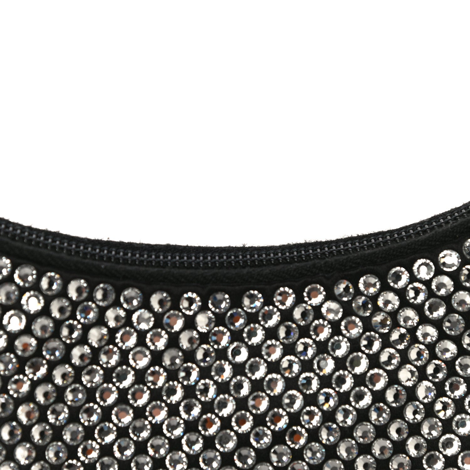Prada Satin Crystal Mini Re-Edition 2000 Bag Cristal 11 of 13