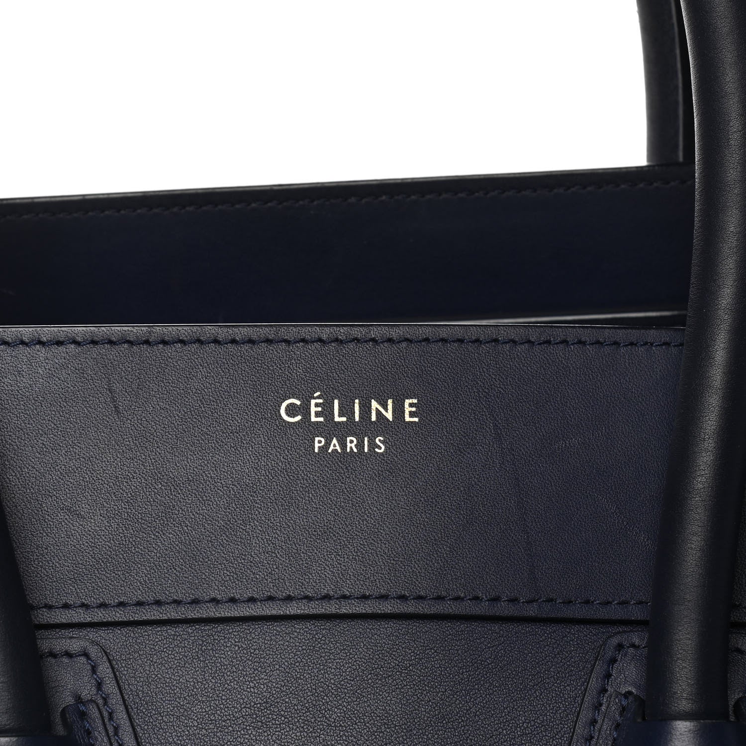 Celine Smooth Calfskin Mini Luggage Ink 19 of 28
