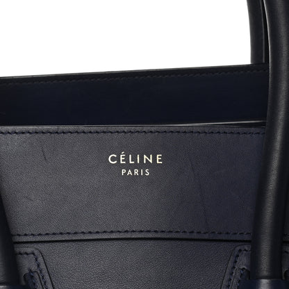 Celine Smooth Calfskin Mini Luggage Ink 19 of 28