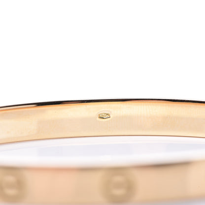 Cartier 18K Yellow Gold LOVE Bracelet 18 7 of 7