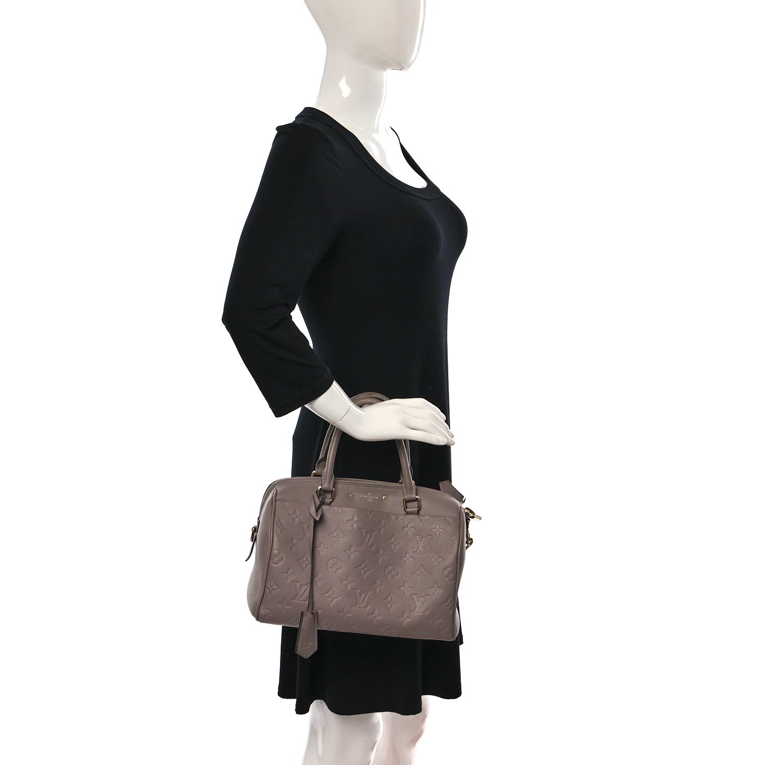 Louis Vuitton Empreinte Speedy Bandouliere 25 NM Mastic 2 of 12