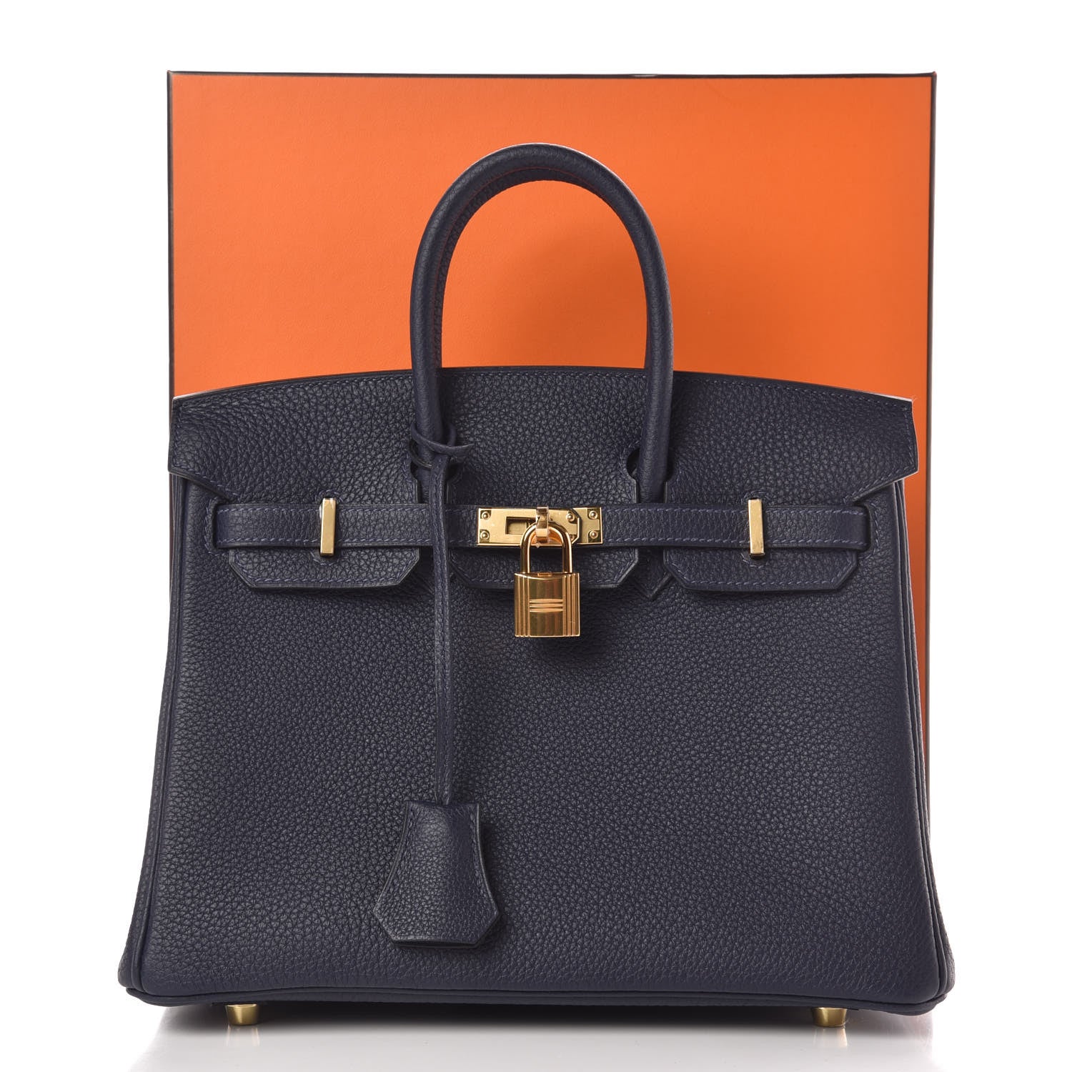 Hermes Togo Birkin 25 Bleu Nuit 38 of 38