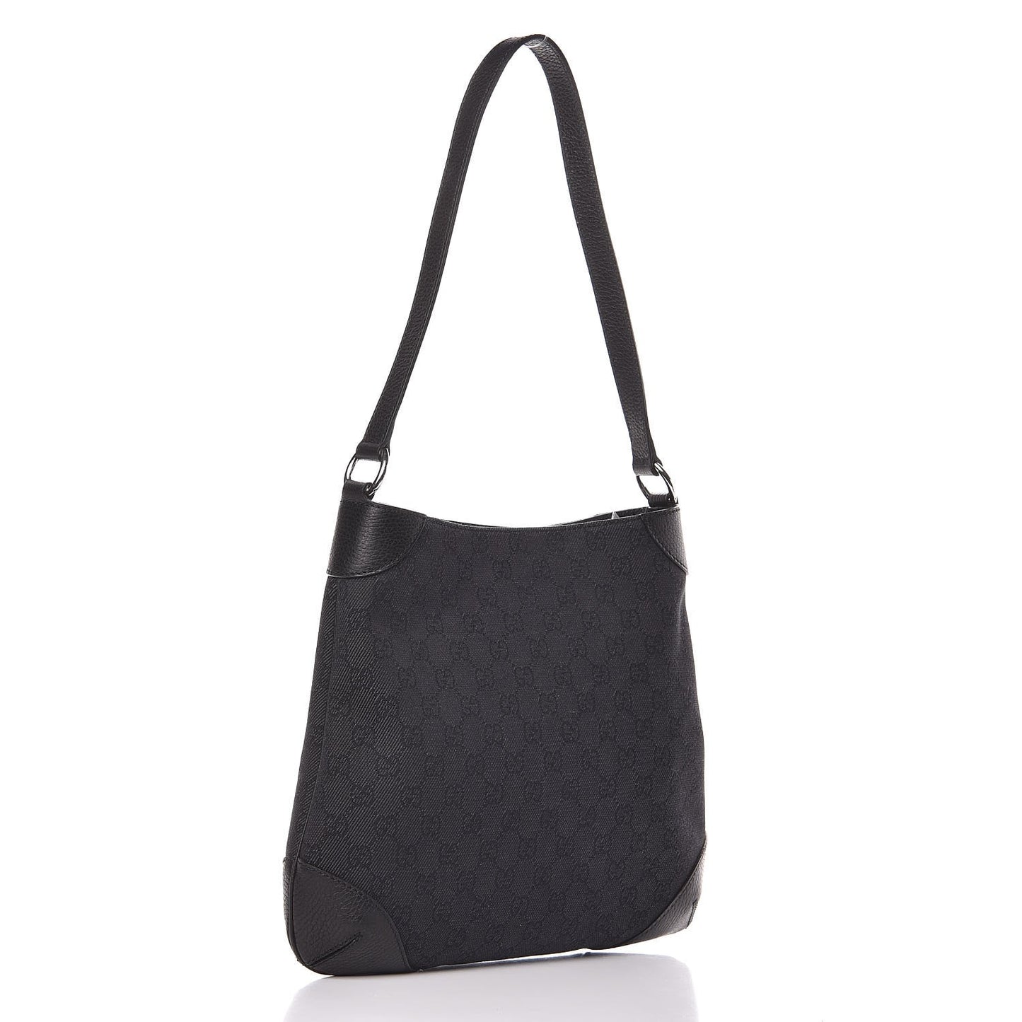 Monogram Shoulder Bag Black
