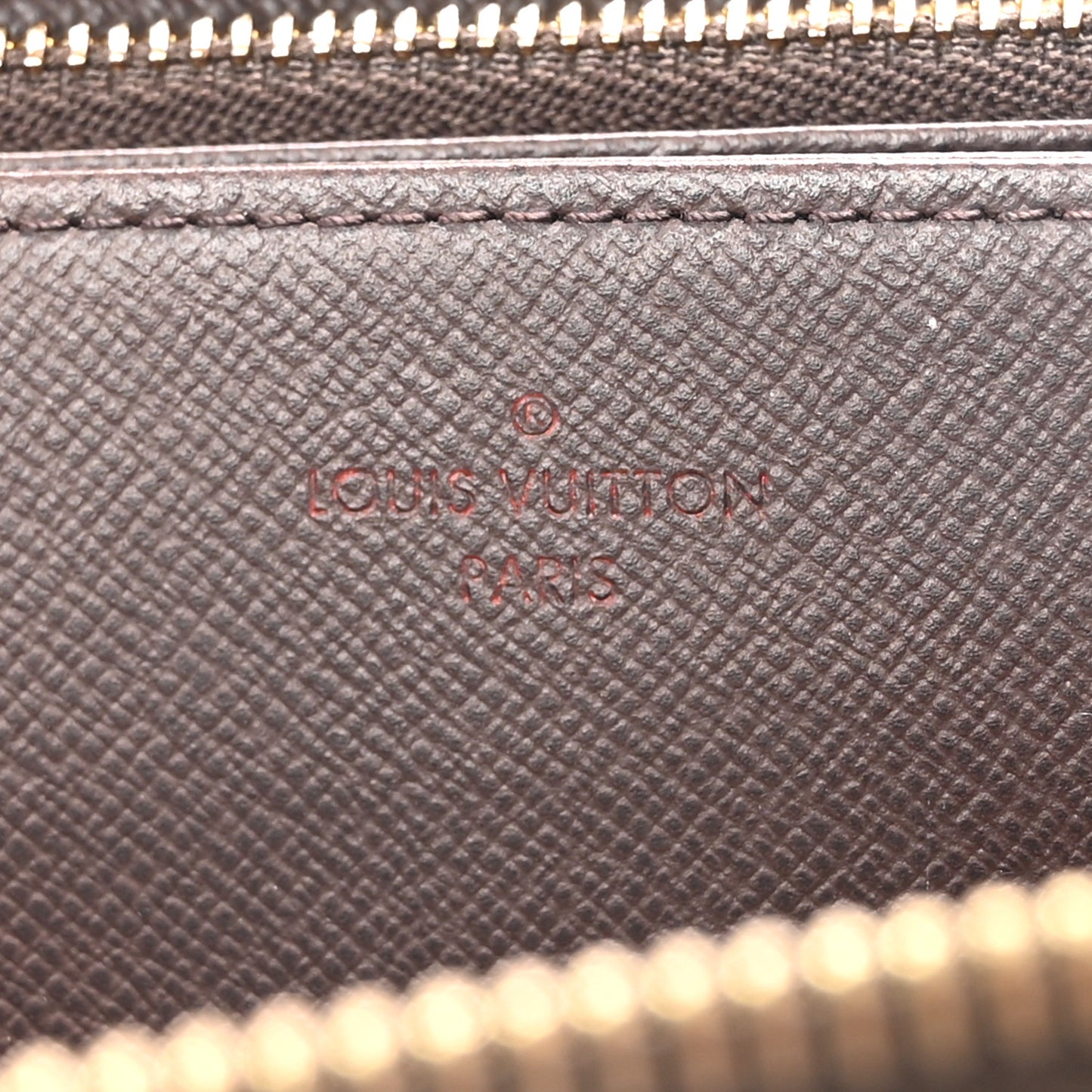 Damier Ebene Zippy Wallet