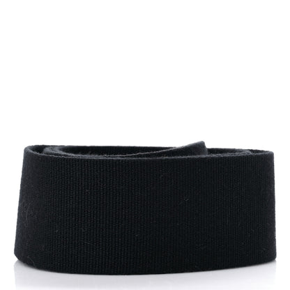 Hermes Toile Taurillon Clemence Shoulder Strap Black 2 of 3