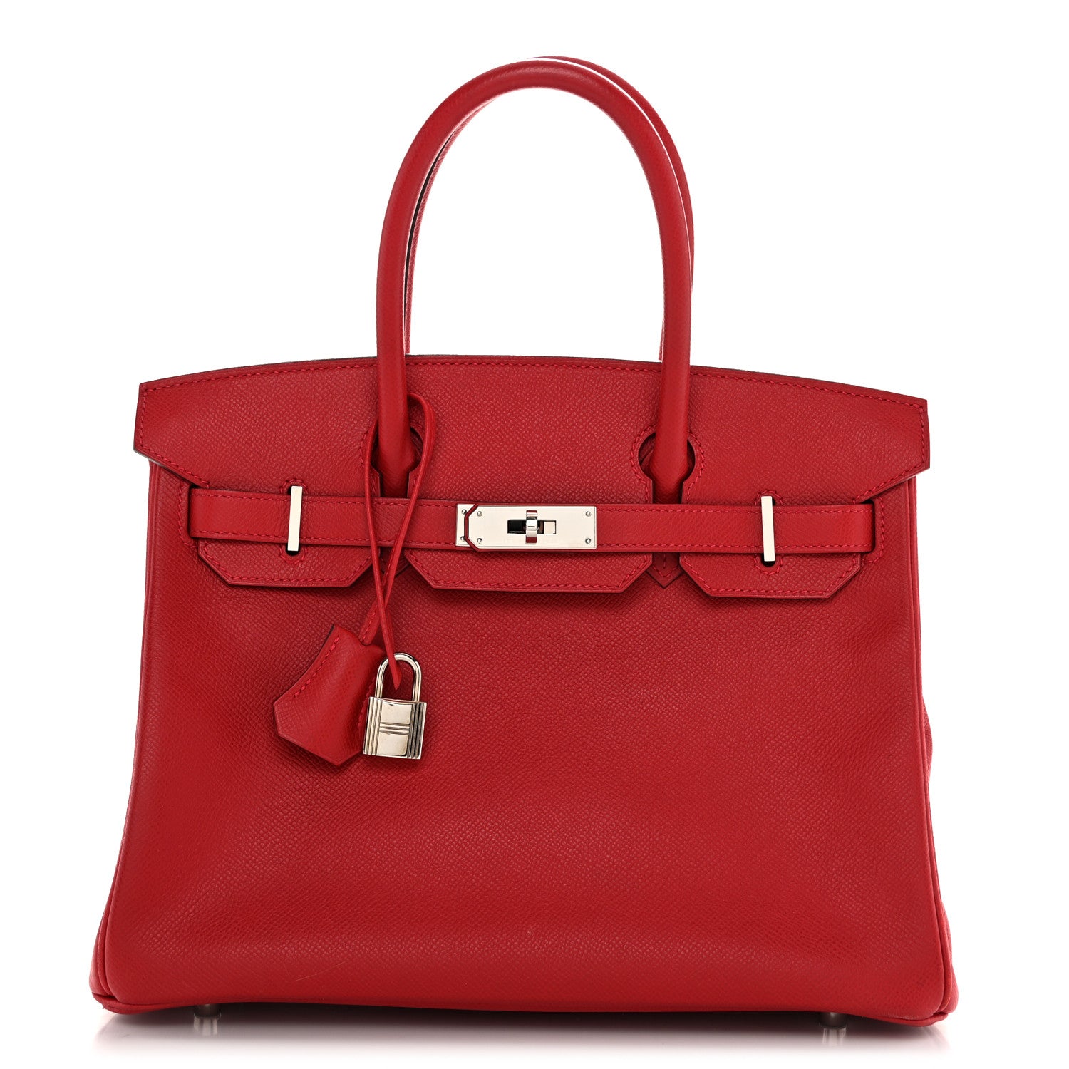 Hermes Epsom Birkin 30 Rouge Casaque 1 of 13