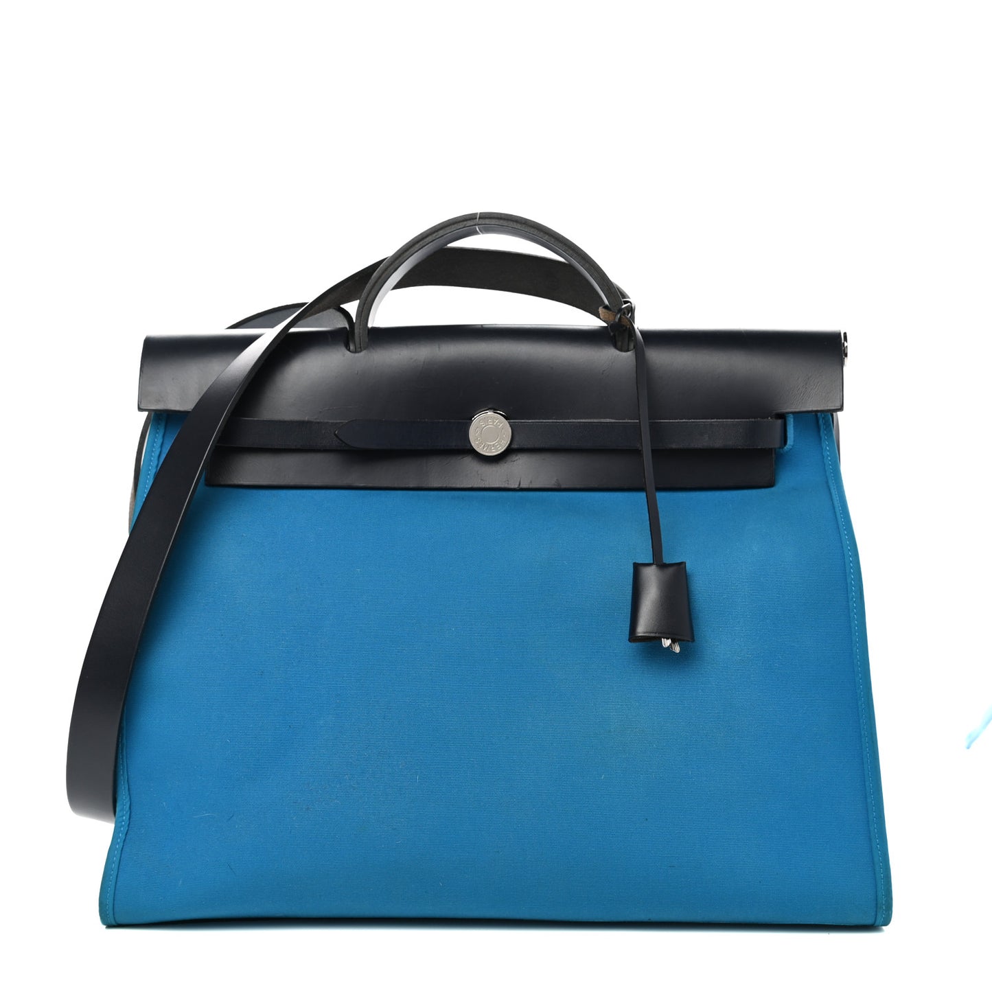 Toile Vache Hunter Herbag Zip 39 MM Bleu Zanzibar