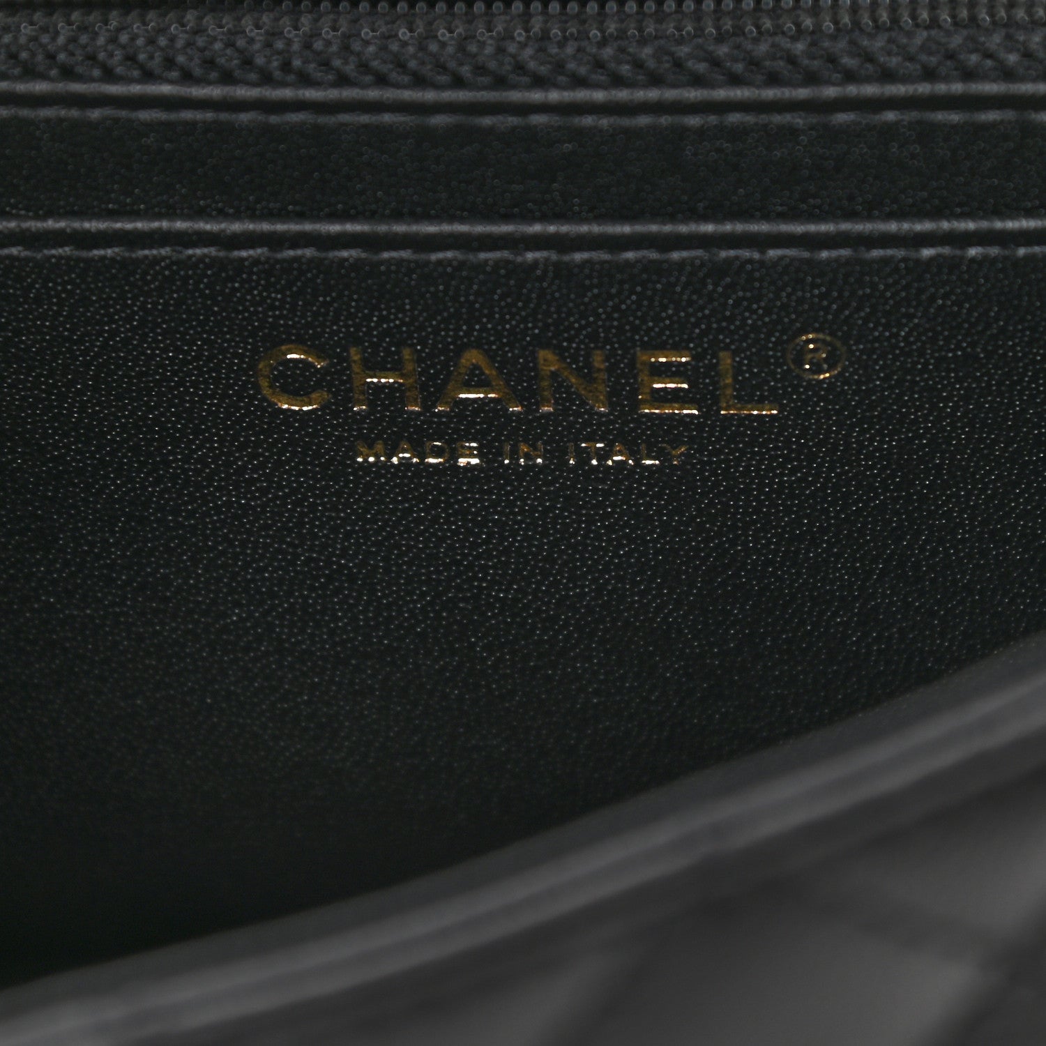 Chanel Lambskin Quilted Mini Rectangular Flap Black 6 of 11