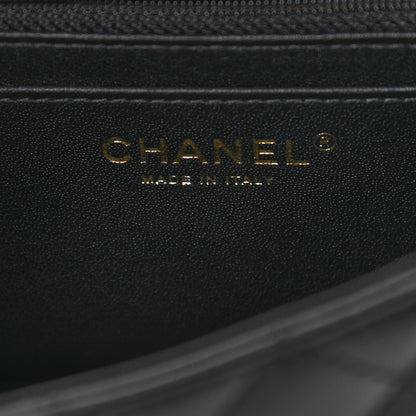 Chanel Lambskin Quilted Mini Rectangular Flap Black 6 of 11