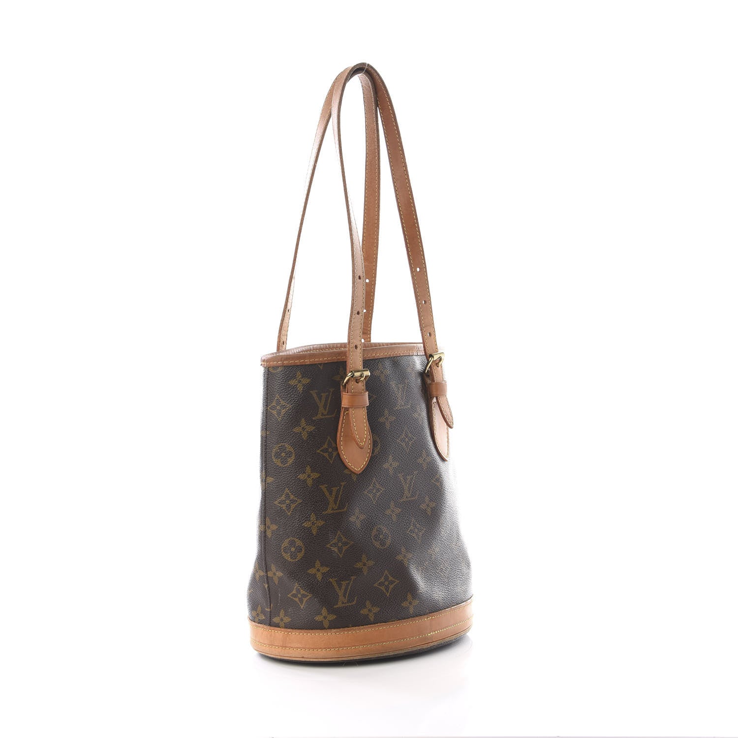 Louis Vuitton Monogram Petit Bucket 23 2 of 11