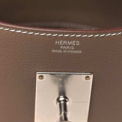 Hermes Evercolor Kelly Messenger PM Etoupe 5 of 9