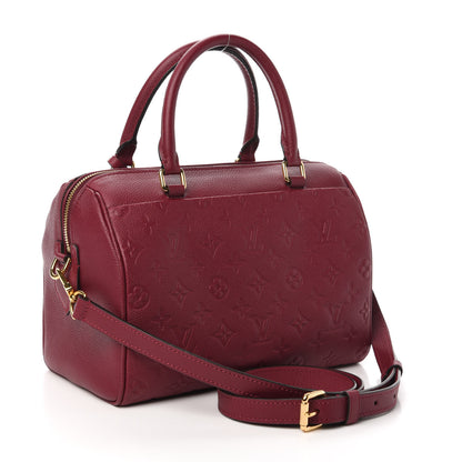 Louis Vuitton Empreinte Speedy Bandouliere 25 NM Raisin 3 of 9