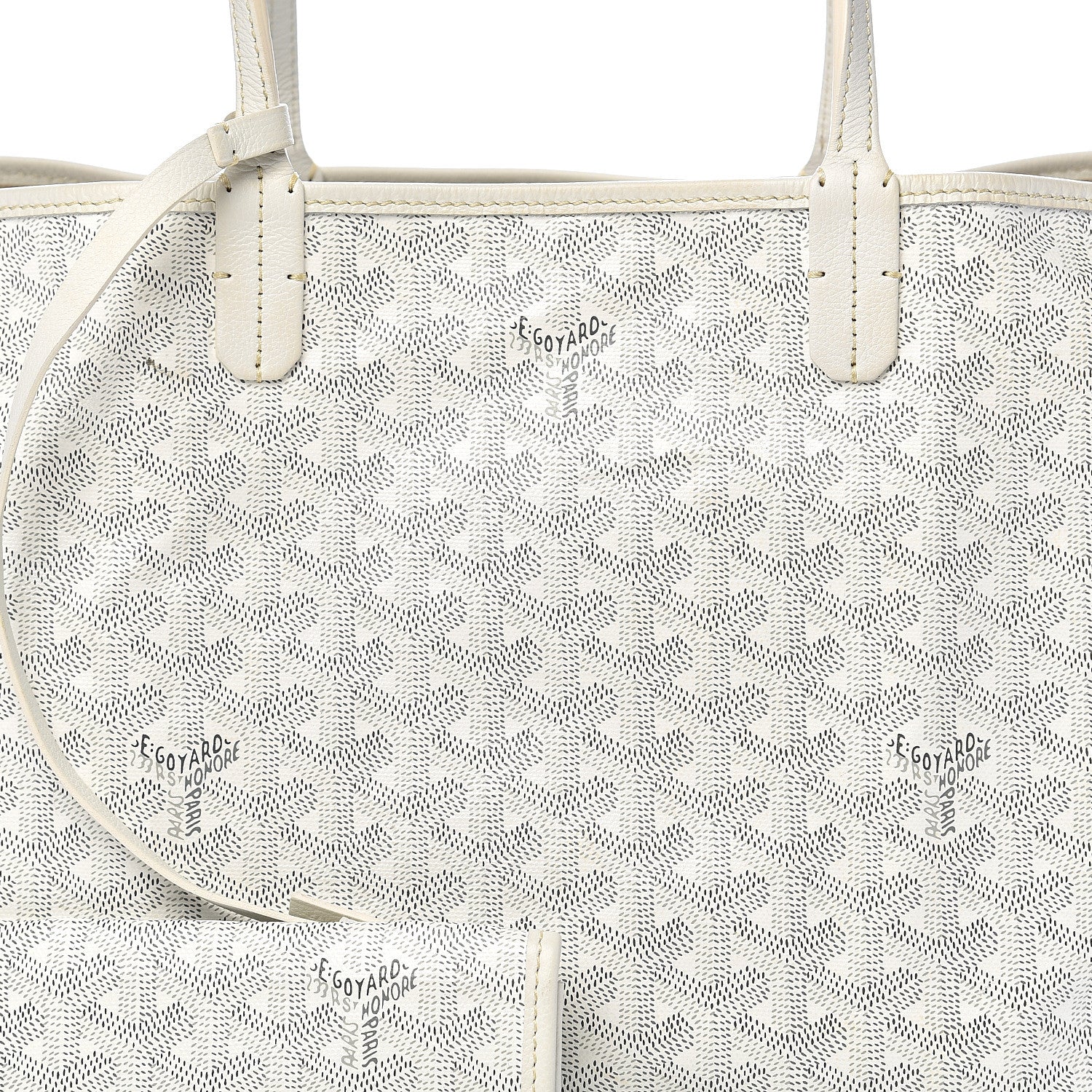 Goyard Goyardine Saint Louis PM White 13 of 13
