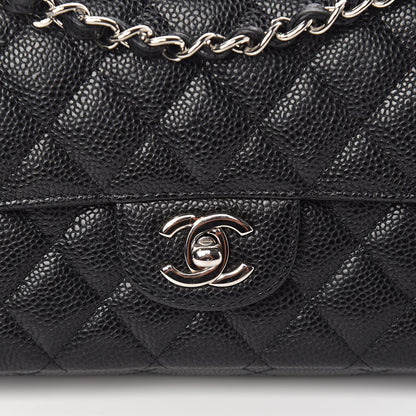 Chanel Caviar Quilted East West Flap Black 10 of 10