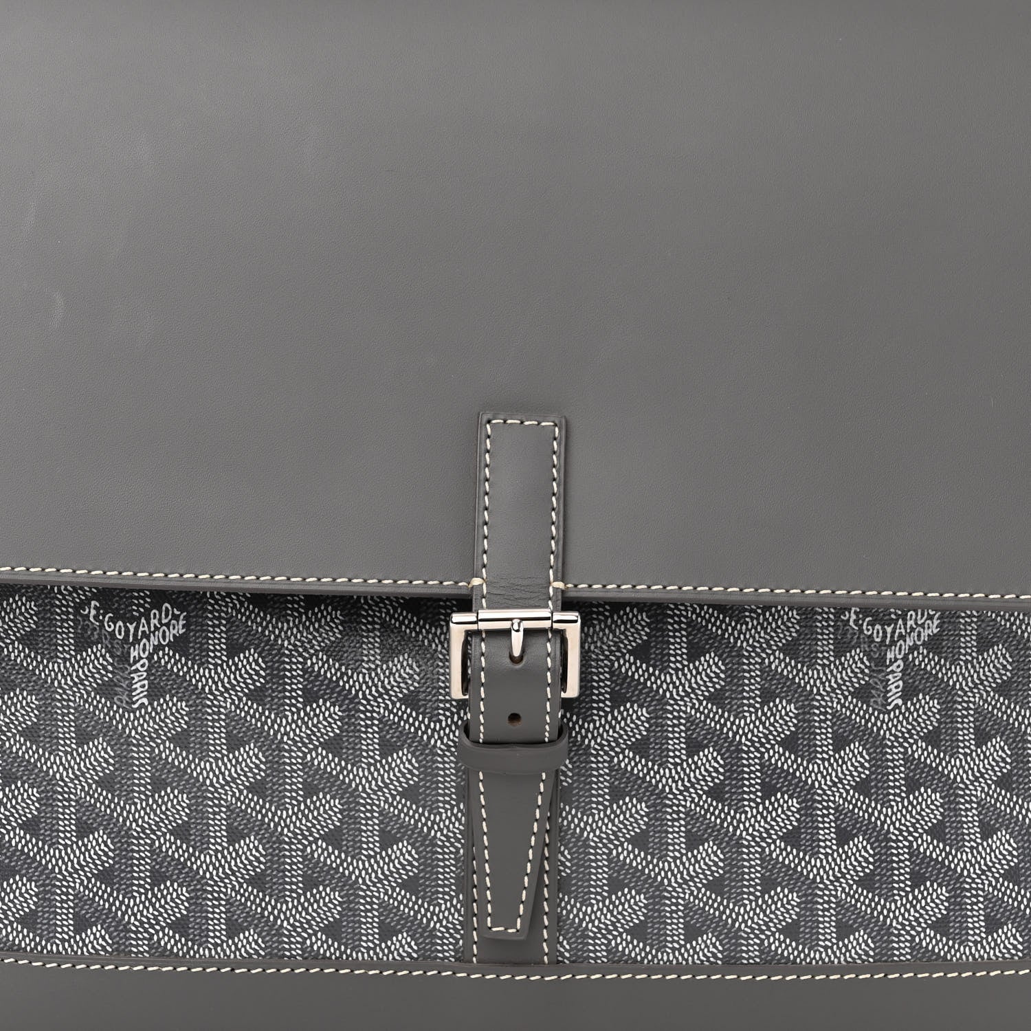 Goyard Goyardine Citadin Messenger Grey 7 of 10