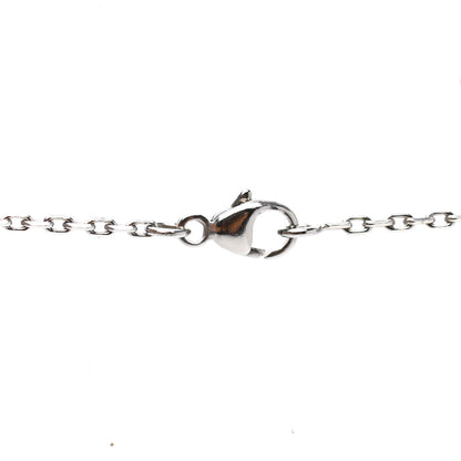 Hermes Lacquered Palladium Pop H Pendant Necklace White 7 of 8