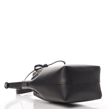 Mansur Gavriel Calfskin Mini Mini Bucket Bag Black Flamma 4 of 8