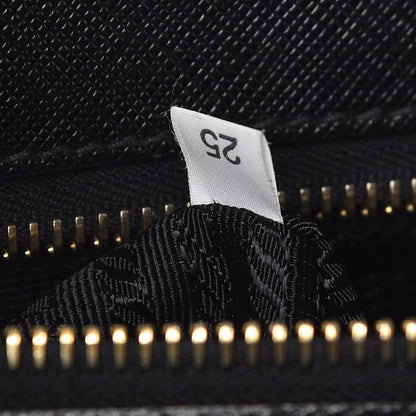 Prada Saffiano Medium Galleria Double Zip Tote Black 9 of 17