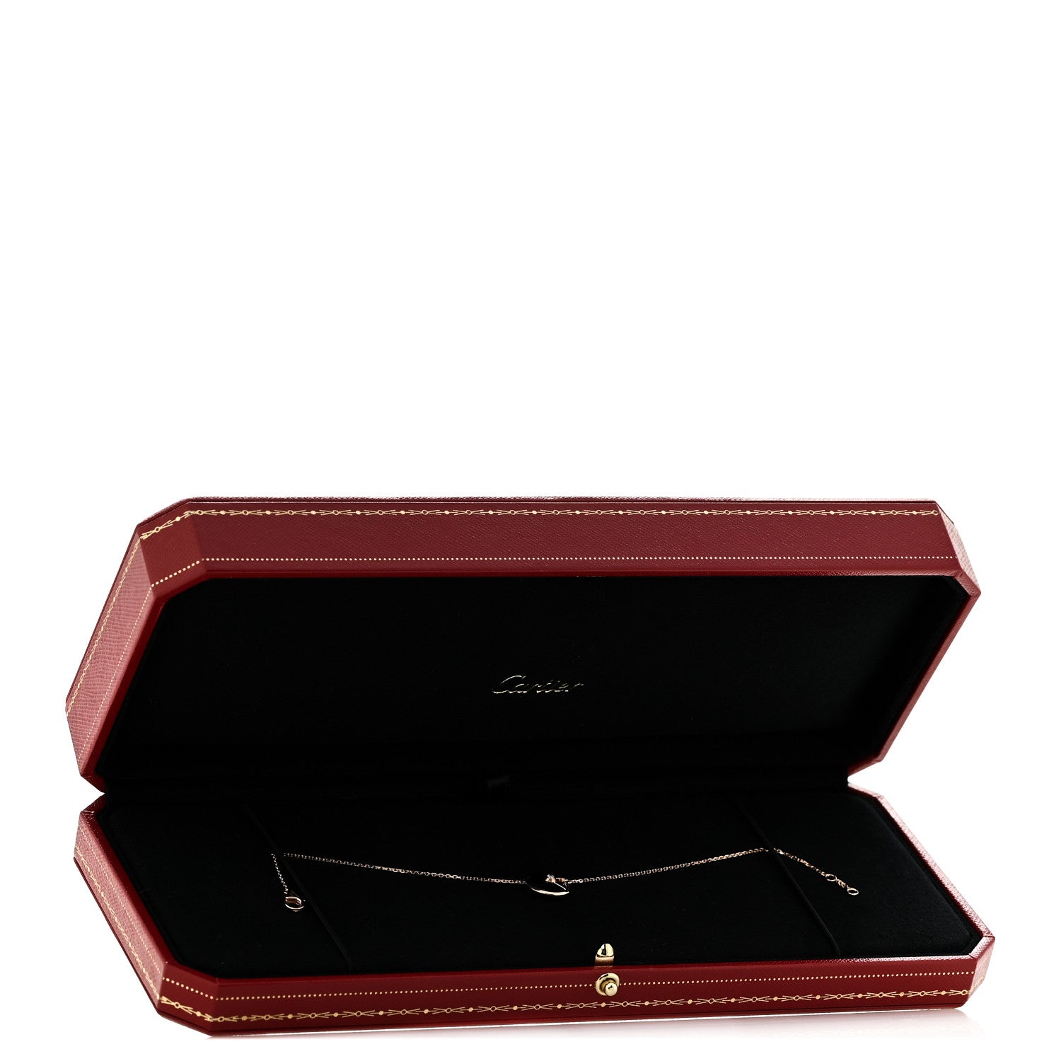 Cartier 18K Pink Gold Diamond Black Onyx Amulette de Cartier Bracelet 5 of 5