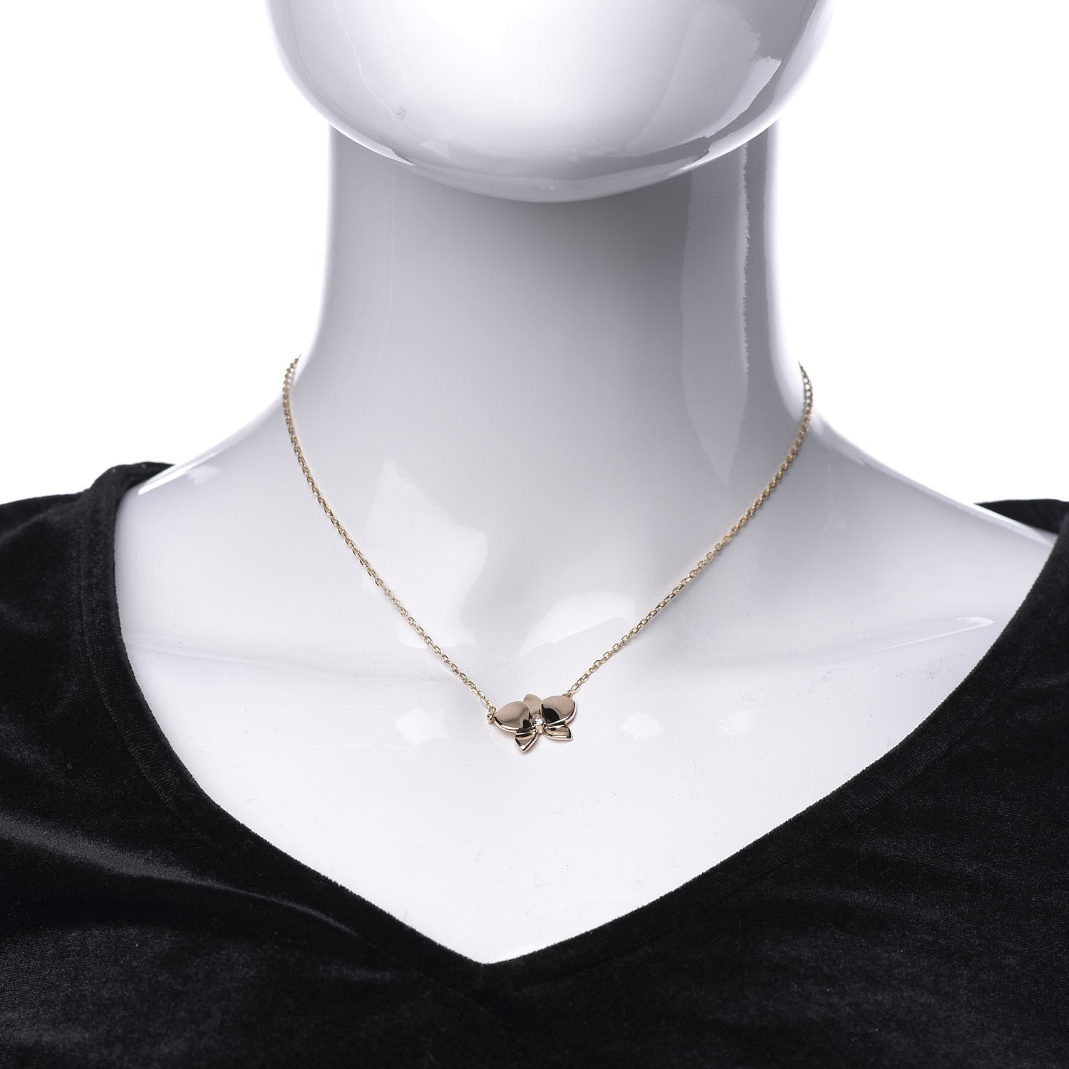 Cartier 18K Pink Gold Diamond Caresse D'Orchidees Par Necklace 2 of 6