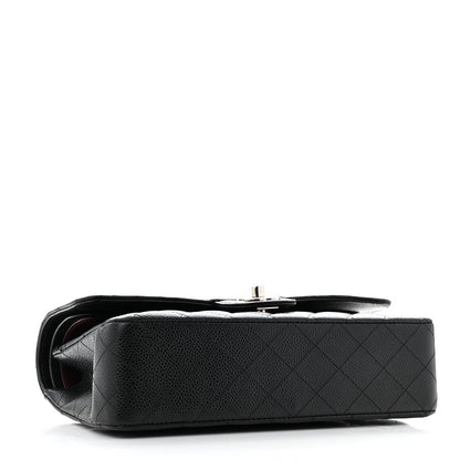 Chanel Caviar Quilted Medium Double Flap Black 4 of 13