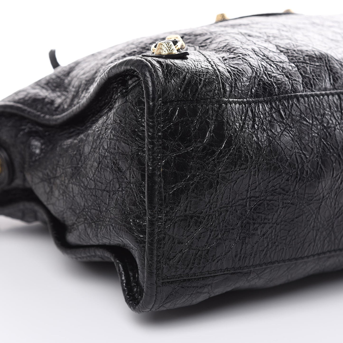 Agneau Giant 12 Gold Hardware City Black