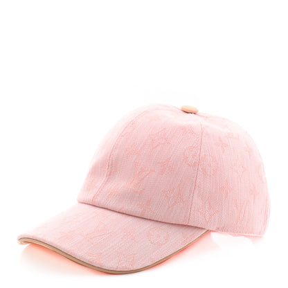 Louis Vuitton Cotton Monogram Jacquard Be My Cap M Pink 1 of 9