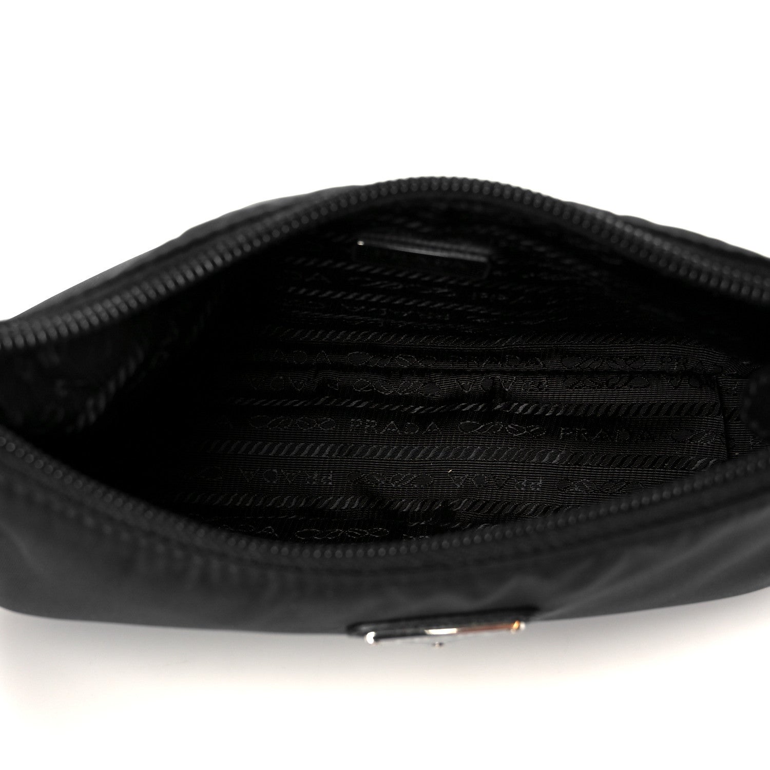 Prada Tessuto Nylon Mini Re-Edition 2000 Bag Black 5 of 12