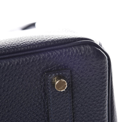 Hermes Togo Birkin 35 Bleu Nuit 36 of 37