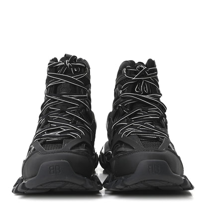 Balenciaga Mesh Nylon Mens Track Hike Sneakers 43 Black 2 of 10