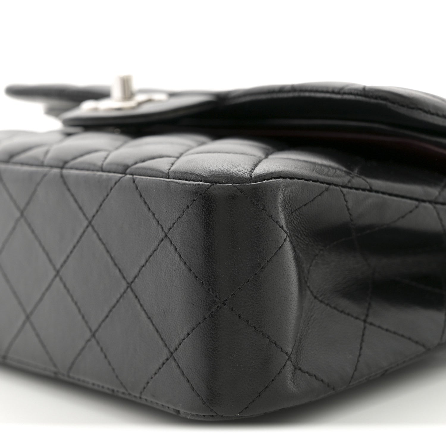 Chanel Lambskin Quilted Small Double Flap Black 10 of 10