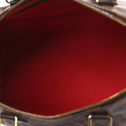 Louis Vuitton Damier Ebene Speedy Bandouliere 35 5 of 9