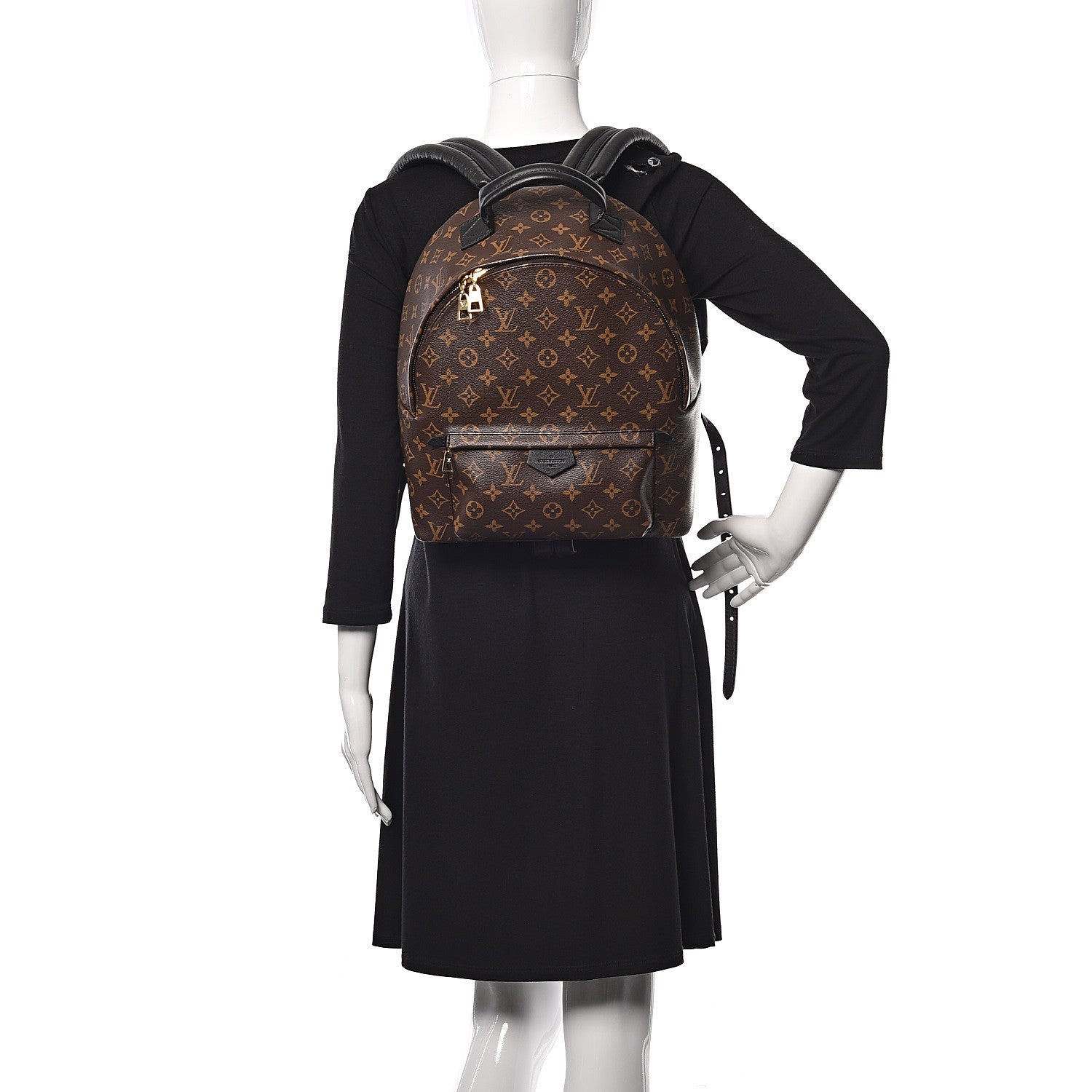 Louis Vuitton Monogram Palm Springs Backpack MM 2 of 10