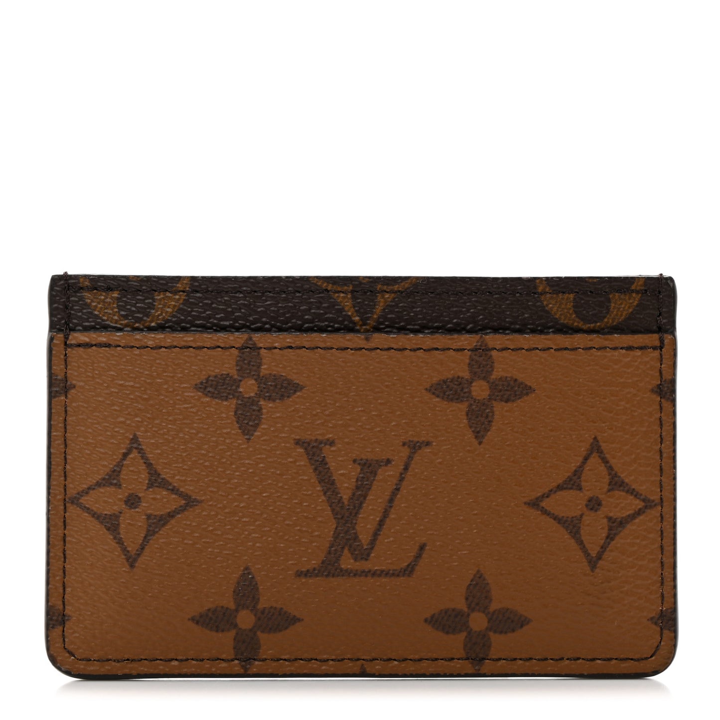 Reverse Monogram Card Holder