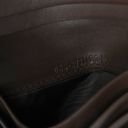 Gucci Monogram Compact Wallet Dark Brown 7 of 8