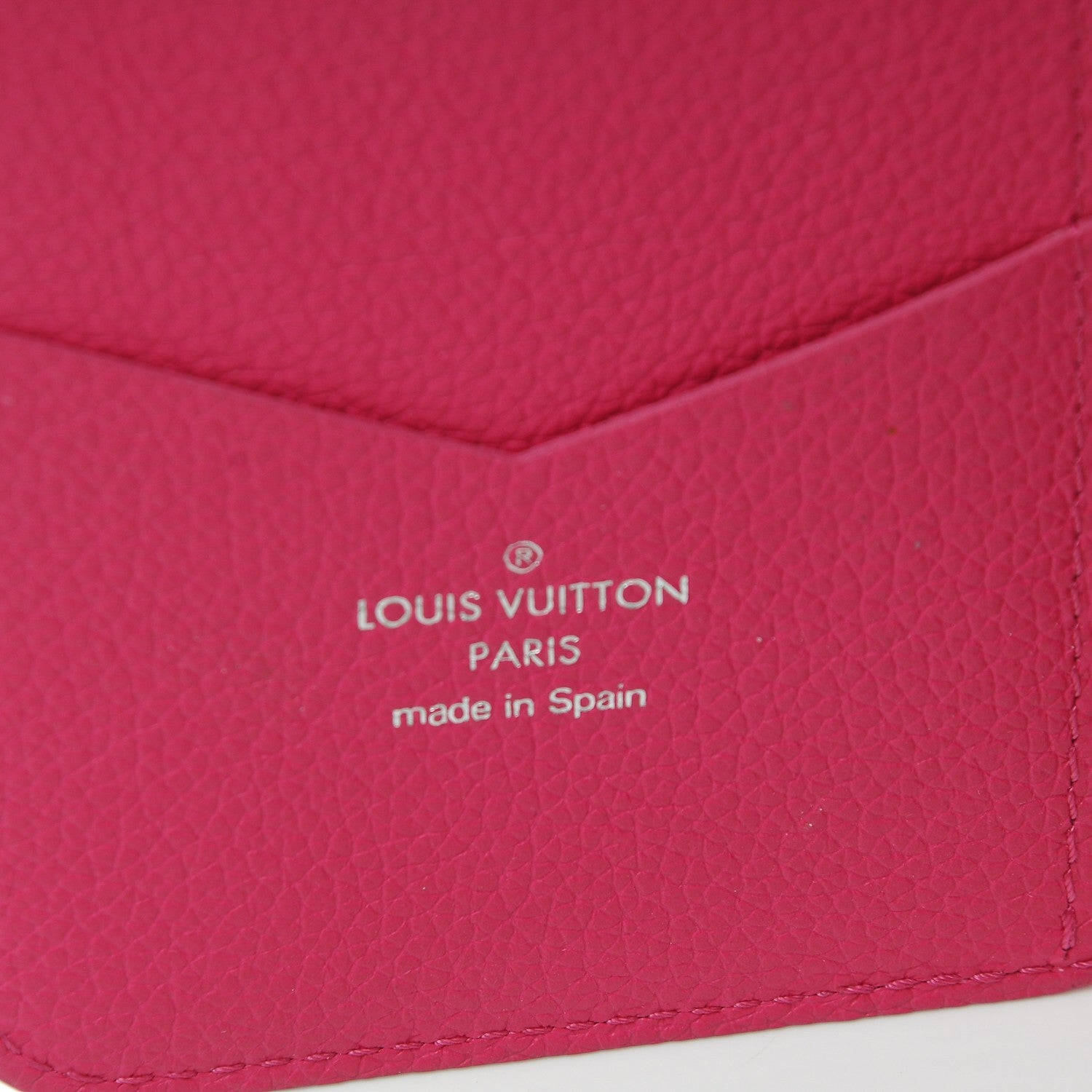 Louis Vuitton Monogram Cuir iPhone 7 Plus Folio Case Fuchsia 6 of 6
