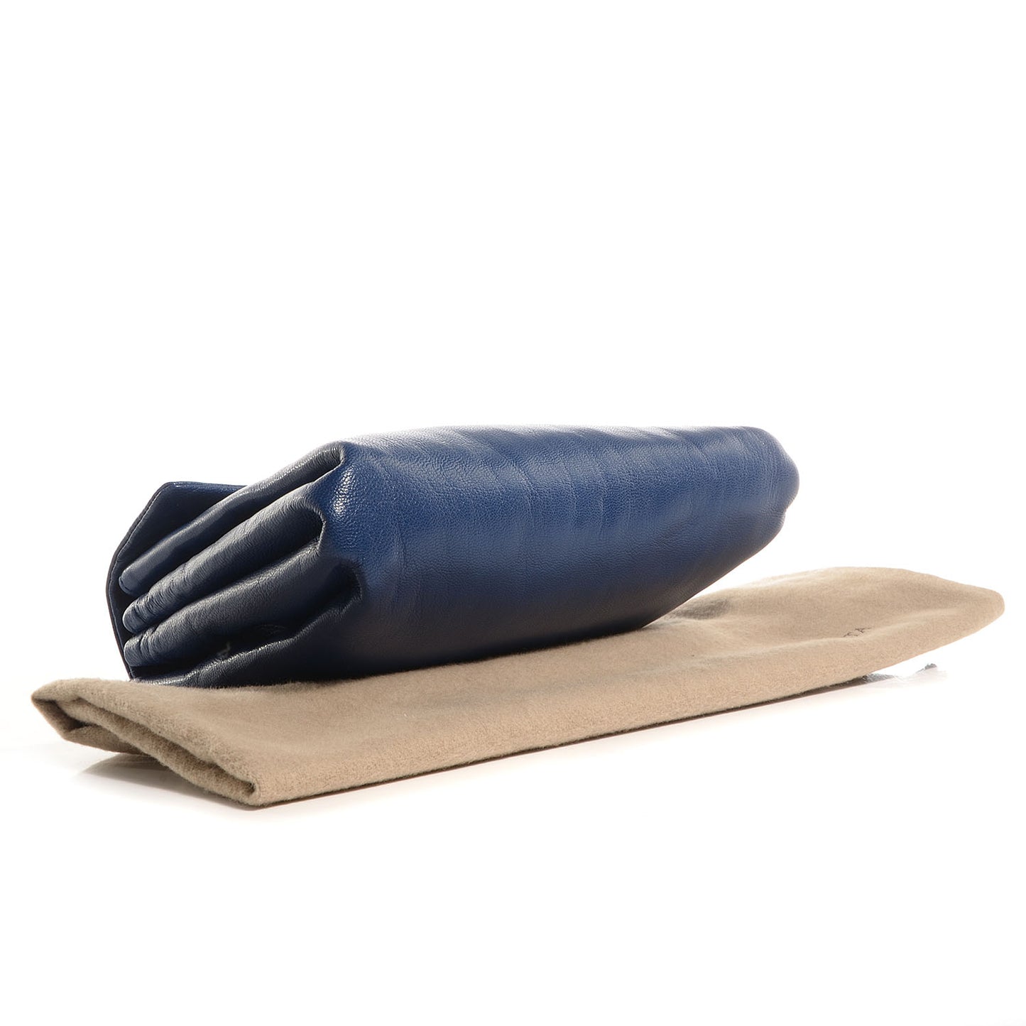 Nappa Intrecciato Cosmetic Case Cobalt
