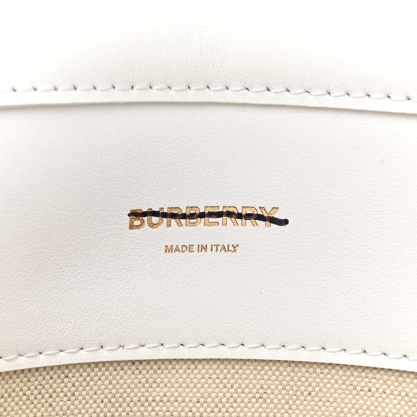 Monogram Canvas Smooth Calfskin Medium Pocket Bag White Beige