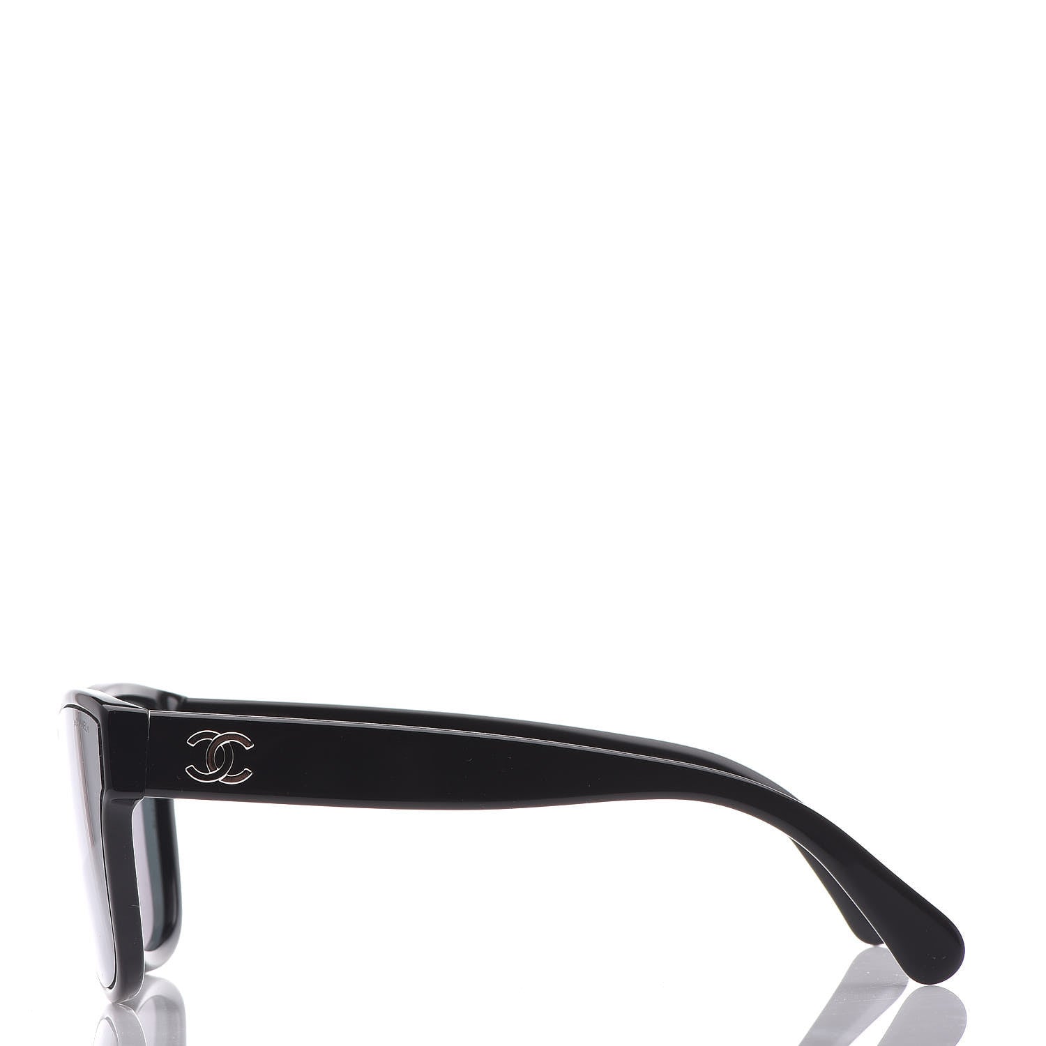Chanel Acetate Butterfly Sunglasses 5386 Black 3 of 8