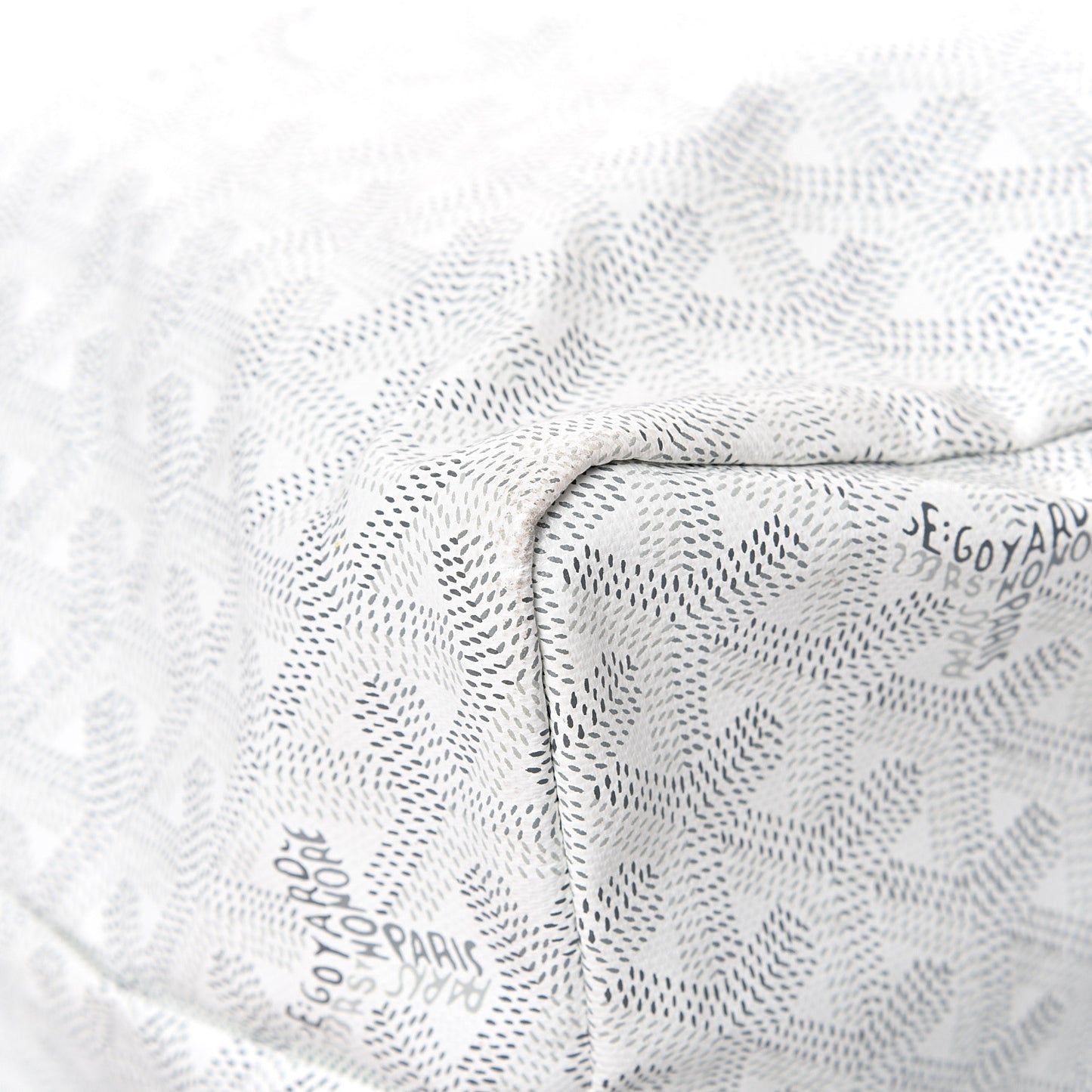 Goyardine Saint Louis PM White