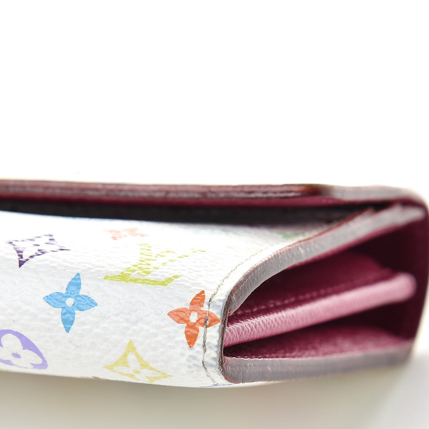 Monogram Multicolor Sarah Wallet White Eglantine