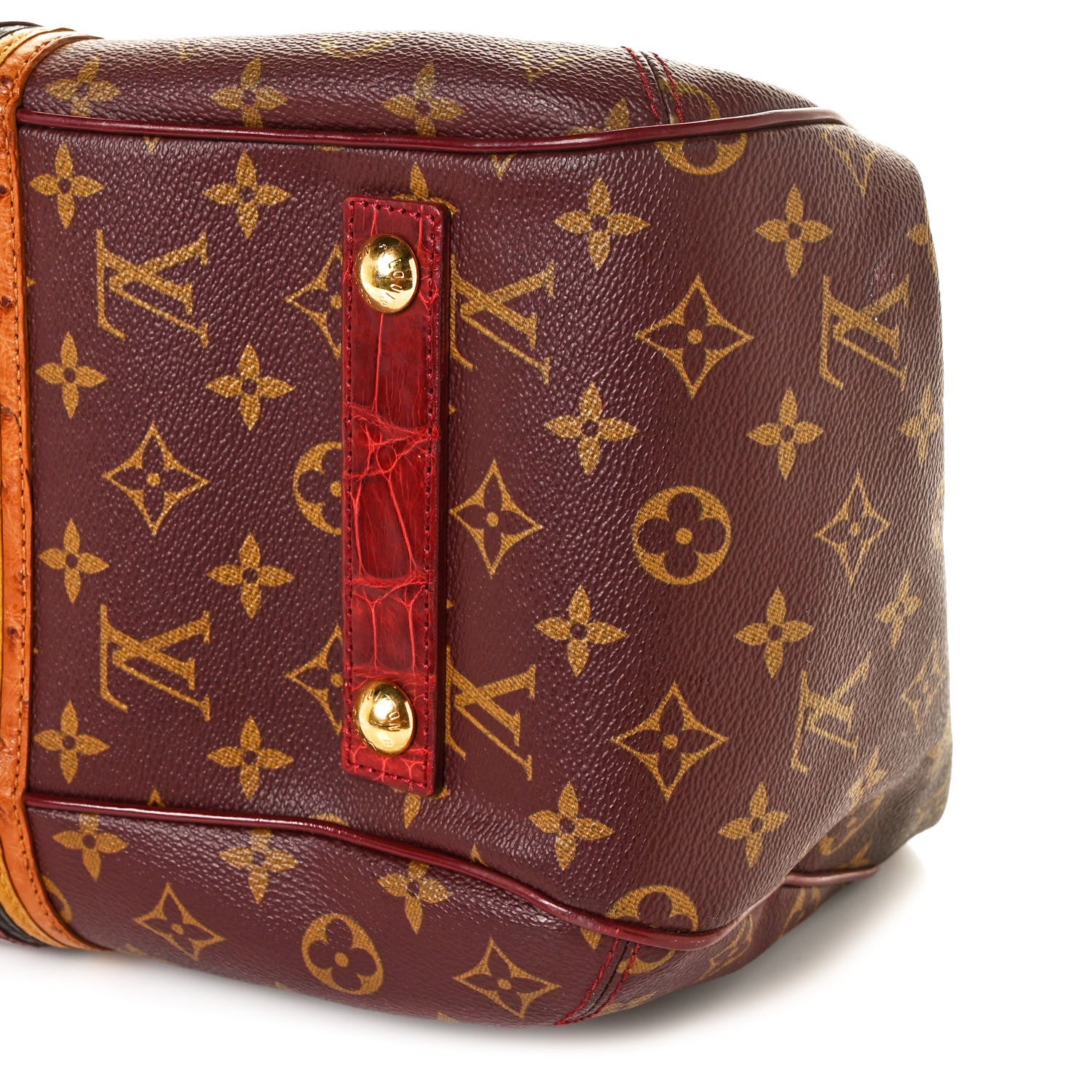 Louis Vuitton Monogram Mirage Griet Exotic Bordeaux 8 of 13