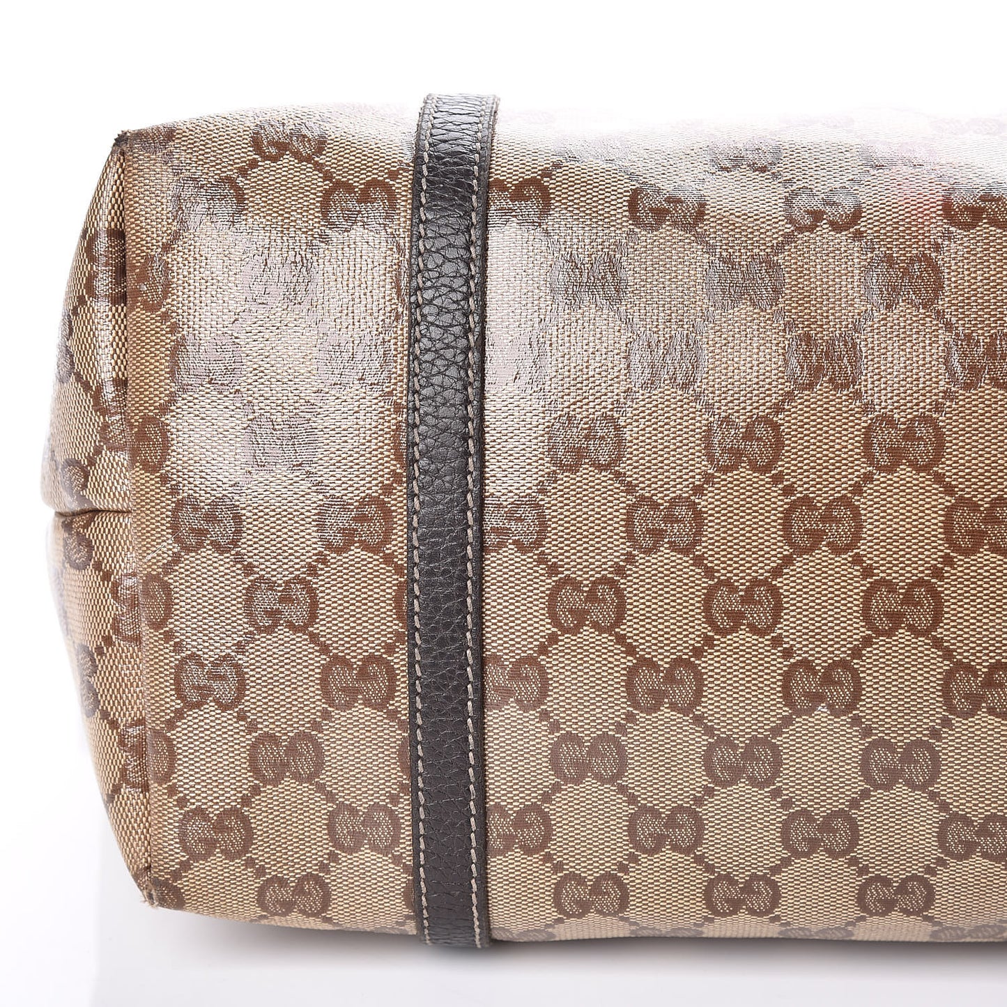 Crystal Monogram Medium Joy Tote Beige Ebony Testa di Moro