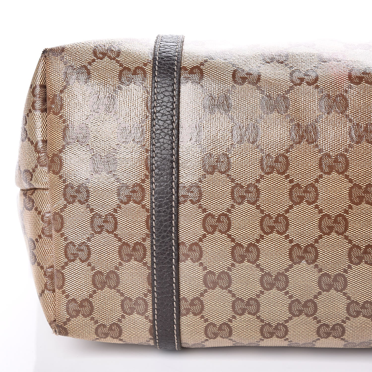Gucci Crystal Monogram Medium Joy Tote Beige Ebony Testa di Moro 21 of 29